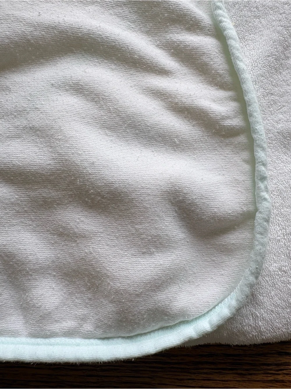 Vintage Sesame Street White Reigel style Hooded Baby Towel